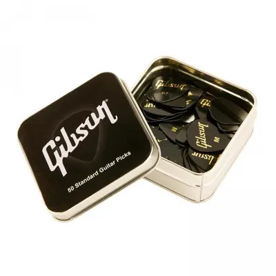 Gibson 피크 Tin 50 Standard Picks 스페셜캔패키지 [APRGG50-74]