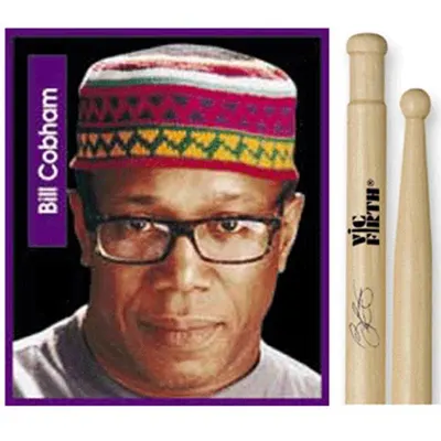 Vic Firth 드럼스틱 Bill Cobham 우든팁 Signature (SBC)