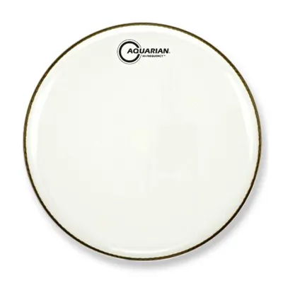 Aquarian 드럼 헤드 Hi Frequency Gloss White Thin