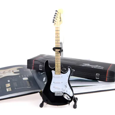 Axe Heaven 미니어쳐 Fender Stratocaster Classic Black/Maple [AH-FS-002]