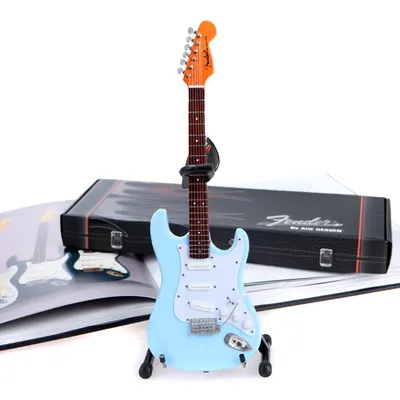 Axe Heaven 미니어쳐 Fender Stratocaster Sonic Blue [AH-FS-007]
