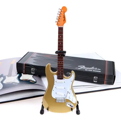 Axe Heaven 미니어쳐 Fender Stratocaster Gold [AH-FS-020]
