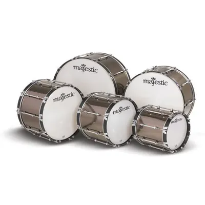 Majestic XTD 최상급 Bass Drum 18인치 XBC1614-SS-SC (XLC-MBC2MHA carrier)