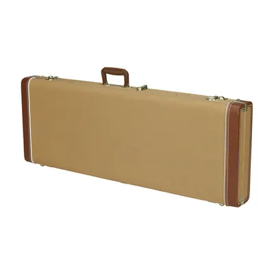 Fender 베이스 하드케이스 Pro Series Jazz Precision Bass Case Tweed (099-6175-300)