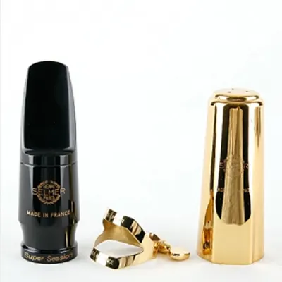 셀마 슈퍼세션(E호) 알토색소폰 마우스피스 / 재즈에 탁월, 입문자들도 쉽게 사용 / SELMER Super Session Alto Mouthpieces
