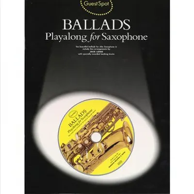 Wise Publications / Guest Spot: Ballads Playalong For Saxophone