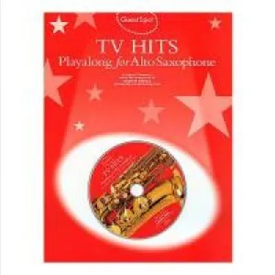 Wise Publications / Guest Spot: TV Hits Playalong For Alto Saxophone (Book/CD)