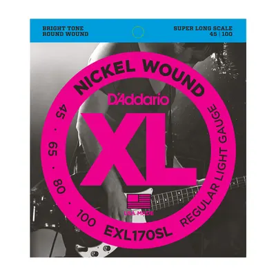Daddario 베이스기타 스트링 [EXL170SL] Super Long Scale (045-100)