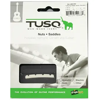 Graphtech TUSQ 베이스용너트 Fender Precision 4 string Slotted Nut (PQ-1204-00)