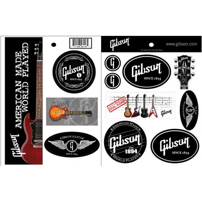 Gibson 로고스티커 Logo Stickers (G-STICKER1)