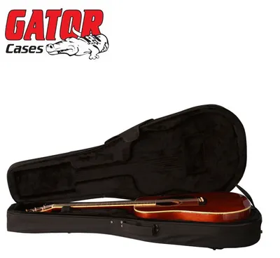 Gator 어쿠스틱 기타 케이스 Rigid EPS Foam Lightweight Case For Dreadnought 드레드넛 통기타 폼 하드케이스 & 긱백(GL-DREAD-12)