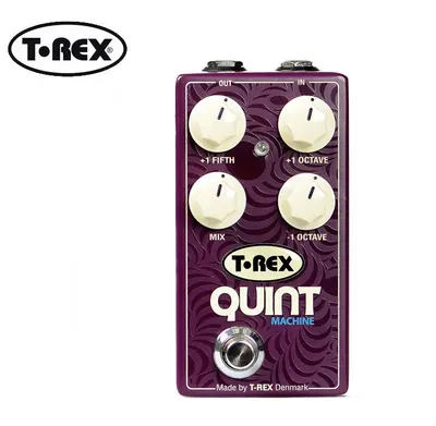 T-Rex Quint Machine 기타 이펙터 Octaves + Fifth 옥타브 이펙터