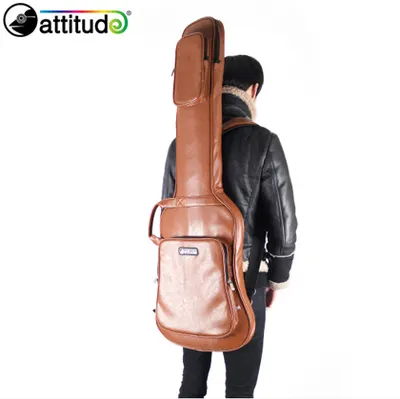 Attitude 베이스기타 케이스 Bass Guitar Studio Gig Bag -Mat Brown