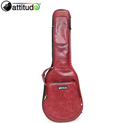 Attitude 어쿠스틱기타 케이스 Acoustic D Guitar Studio Gig Bag -Glossy Red
