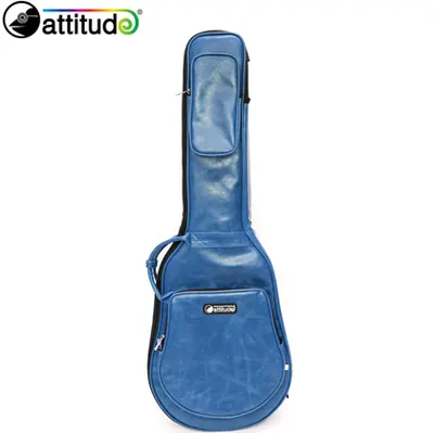 Attitude 어쿠스틱기타 케이스 Acoustic D Guitar Studio Gig Bag -Glossy blue