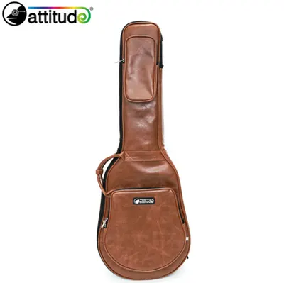 Attitude 풀할로우 기타 케이스 Hollow  Guitar Studio Gig Bag -Mat Brown (그레치 기타, 모든 할로우 바디 수납가능)