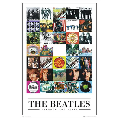 포스터 Beatles - Through the Years 비틀즈 [LP0594]