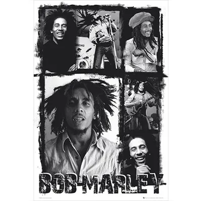 포스터 Bob Marley - Photo Collage 밥 말리 [LP1258]