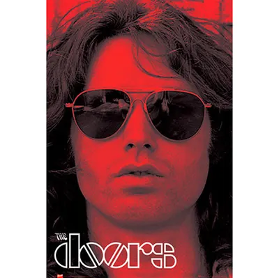 포스터 Doors - Red 도어즈 [LP1262]