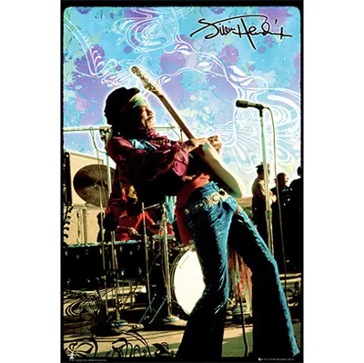 포스터 Jimi Hendrix - Live 지미 헨드릭스 [LP1270]