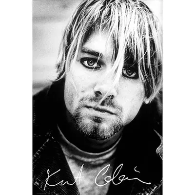 포스터 Kurt Cobain - Signature 커트 코베인 [LP1627]