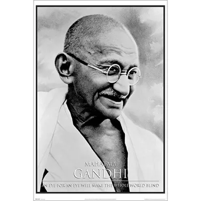 포스터 Gandhi 간디 [GN0097]
