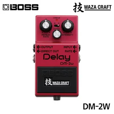 Boss 이펙터 Waza Craft Delay(딜레이) MOD DM-2W