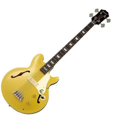 Epiphone 베이스기타 Jack Casady Bass Metallic Gold (EBJCMGCH1)