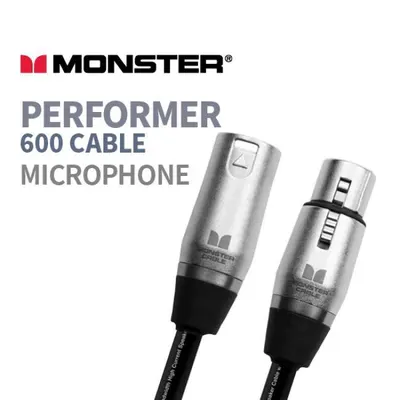 Monster 캐논케이블 Performer 600 Microphone - XLRs (P600-M)
