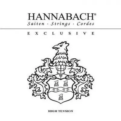 Hannabach 클래식기타 스트링 Exclusive High Tension [EXCLHT]