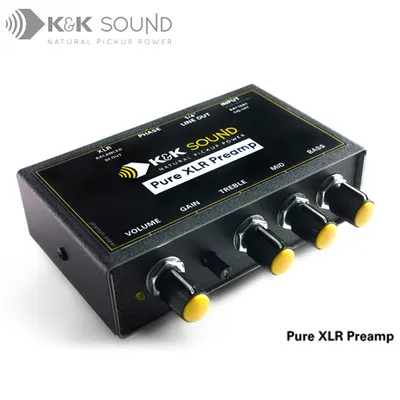 K&K Sound Pure XLR Preamp 퓨어 XLR 프리엠프