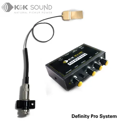 K&K Sound Definity Pro System (Definity Pickup+Pure XLR Preamp) Definity픽업 + XLR프리엠프