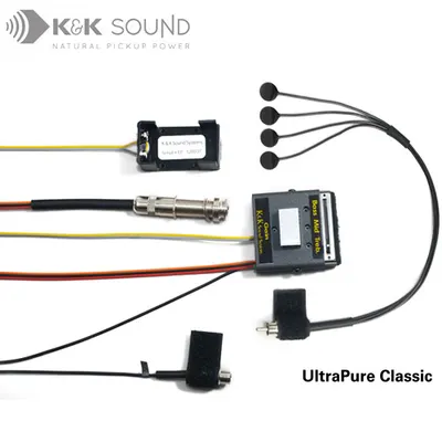 K&K Sound UltraPure Classic System - Active (pickup + preamp)