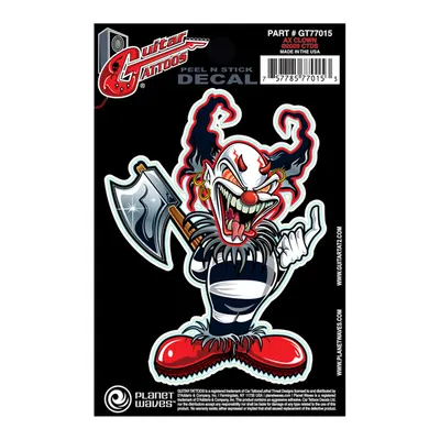 Planet Waves Guitar Tattoos Ax Clown (GT77015)