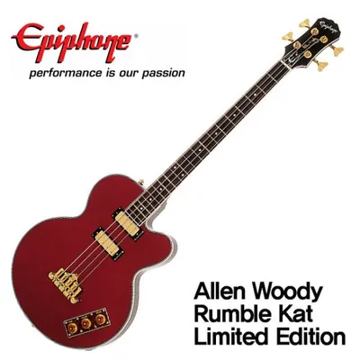 Epiphone 베이스기타 Allen Woody Rumblekat Limited Edition (EBAKWRGH1)
