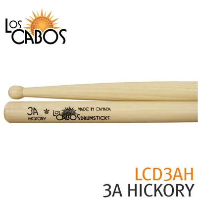 LOSCABOS 로스카보스 드럼스틱 LCD3AH 3A HICKORY 3A 히코리