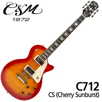C&M 일렉기타 C712-CS (Cherry Sunburst)