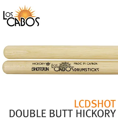 LOSCABOS 로스카보스 드럼스틱 LCDSHOT DOUBLE BUTT HICKORY 논팁 히코리