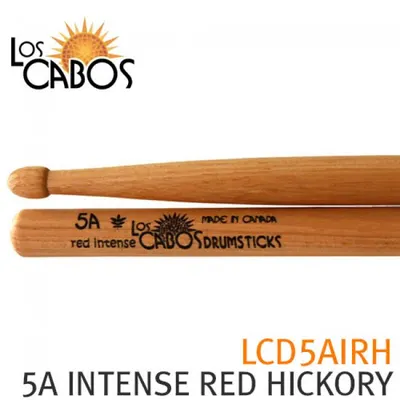 LOSCABOS 로스카보스 드럼스틱 LCD5AIRH 5A INTENSE RED HICKORY 5A 하드타입 레드 히코리