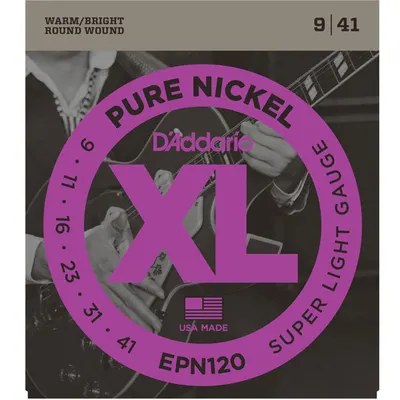 Daddario 다다리오 일렉기타줄 XL Pure Nickel [EPN120] (009-041)