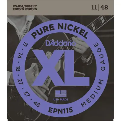Daddario 다다리오 일렉기타줄 XL Pure Nickel [EPN115] (011-048)
