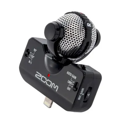 Zoom iQ5 스테레오 마이크 (Lightning 커넥터 용)