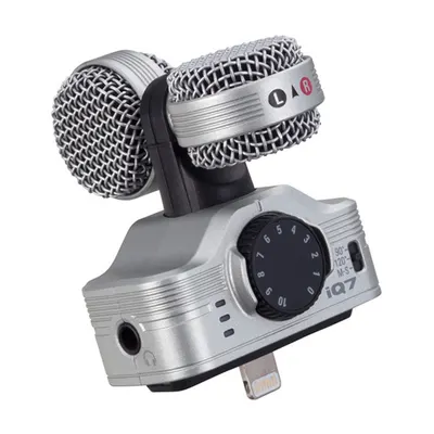 ZOOM iQ7 MS 스테레오 마이크 (Lightning 커넥터 용)