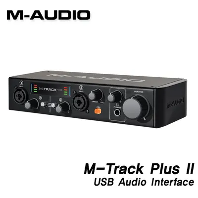 M-Audio USB 오디오 인터페이스 M-Track Plus II