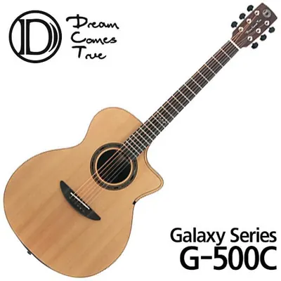 디씨티 DCT 통기타 갤럭시 시리즈 G500C 탑백솔리드