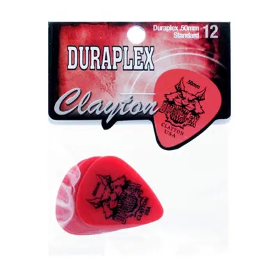 Clayton 피크 Duraplex Standard 0.50mm (12Pack)