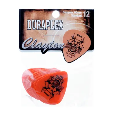 Clayton 피크 Duraplex Standard 0.60mm (12Pack)