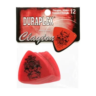 Clayton 피크 Duraplex Triangle 0.50mm (12Pack)