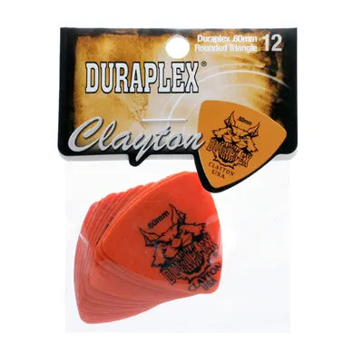 Clayton 피크 Duraplex Triangle 0.60mm (12Pack)