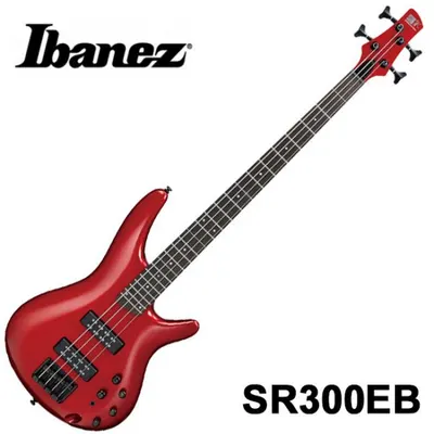 가볍다! 슬림베이스의 대명사 Ibanez 일렉베이스 SR300EB Candy Apple